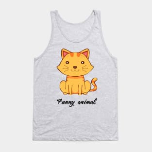 Cute cat lover Tank Top